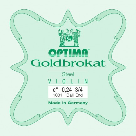 Optima 7163046 Struny do skrzypiec Lenzner Goldbrokat